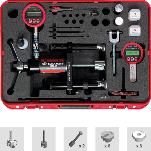 M2000 Pro Tester Kit case contents