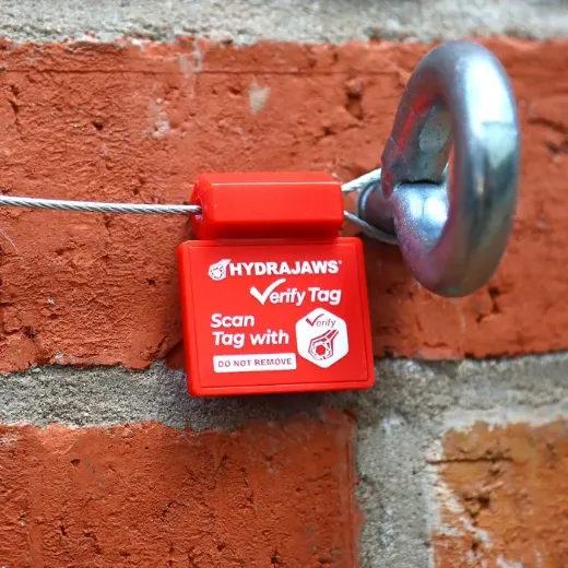 VERIFY TAG RED HYDRAJAWS (PACK OF 250) SUB ASM